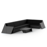Canapé Modulaire 111 - Rest - résistant aux UV, idéal extérieur - Pacific Compagnie.