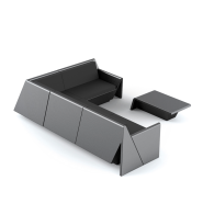 Canapé Modulaire 111 - Rest - design épuré, palette de couleurs variées - Pacific Compagnie.