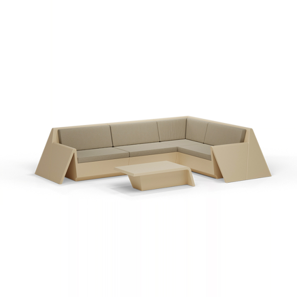 Canapé Modulaire 111 - Rest - pièce modulable, matériau recyclé - Pacific Compagnie.