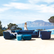 Canapé Modulaire 111‑Suave - elegant modular seating, resilient PU construction - Pacific Compagnie.