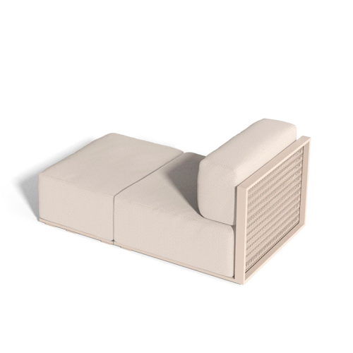 Canapé Modulaire 111 - The Factory - sleek aluminum modular sofa, customizable colors - Pacific Compagnie.