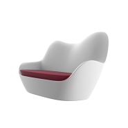 Canapé 111‑Sabinas - Bright modular lounge seat, eco‑friendly material - Pacific Compagnie.