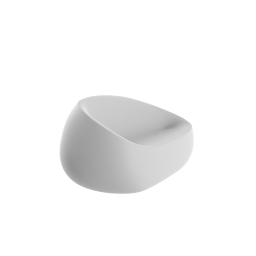 Canapé 111‑Stone - Contemporary outdoor lounge, eco‑friendly material - Pacific Compagnie.
