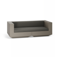 Canapé 111 - Vela - Confort moderne, dimensions 220 × 100 × 72 cm - Pacific Compagnie.