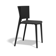 Chaise 111 - Africa - finition lisse, couleur saturée - Pacific Compagnie.
