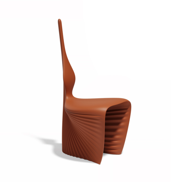 Chaise 111 - Biophilia - Slim outdoor lounge seat, eco‑friendly material - Pacific Compagnie.