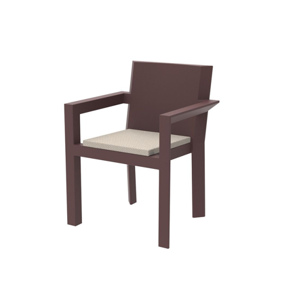 Chaise 111 - Frame - Sleek eco-friendly chair in vibrant hues - Pacific Compagnie.