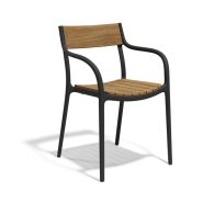Chaise 111 - Madison - Sculptural seating, ergonomic back, indoor/outdoor use - Pacific Compagnie.