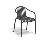 Chaise 111 - Palm - Modern resin outdoor chair, sleek silhouette - Pacific Compagnie.