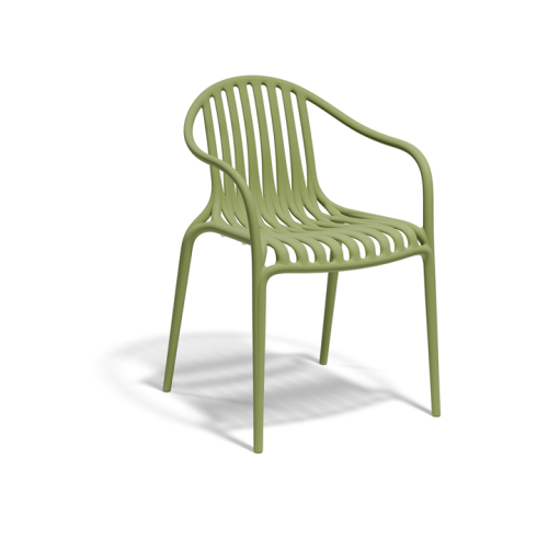 Chaise 111 - Palm - Chaise lounge résine, finition colorée - Pacific Compagnie.
