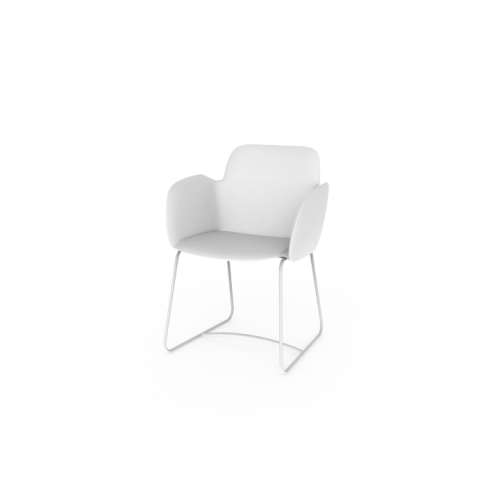 Chaise 111 - Pezzettina - Chaise design moderne en polypropylène - Pacific Compagnie.