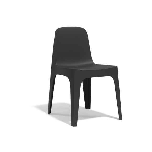 Chaise 111 - Solid - minimalist indoor seating, durable PE, versatile styling - Pacific Compagnie.