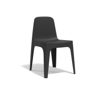 Chaise 111 - Solid - minimalist indoor seating, durable PE, versatile styling - Pacific Compagnie.