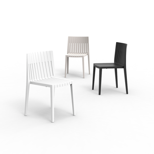 Chaise 111 - Spritz - compact ergonomic seat, UV‑stable material, stackable - Pacific Compagnie.