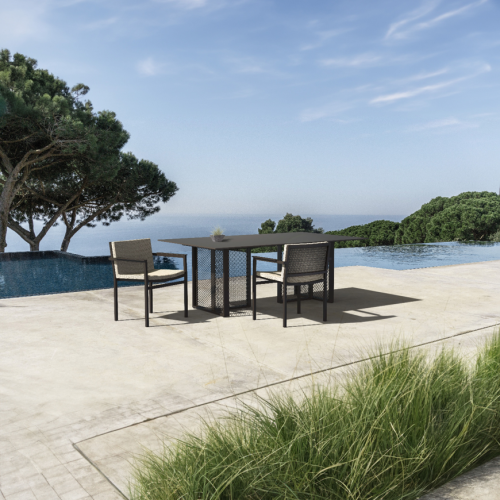 Chaise 111 - The Factory - Chaise aluminium moderne, plusieurs coloris - Pacific Compagnie.