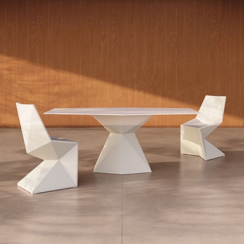 Chaise 111 - Vertex - Chaise 111-Vertex, polyéthylène recyclable, plusieurs coloris - Pacific Compagnie.