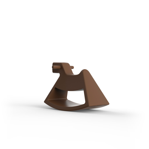 Cheval à bascule 111 - Rosinante - petite taille résine colorée - Pacific Compagnie.