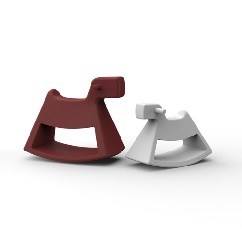 Cheval à bascule 11​1‑Rosinante - Durable resin, vibrant hues, perfect nursery décor - Pacific Compagnie.