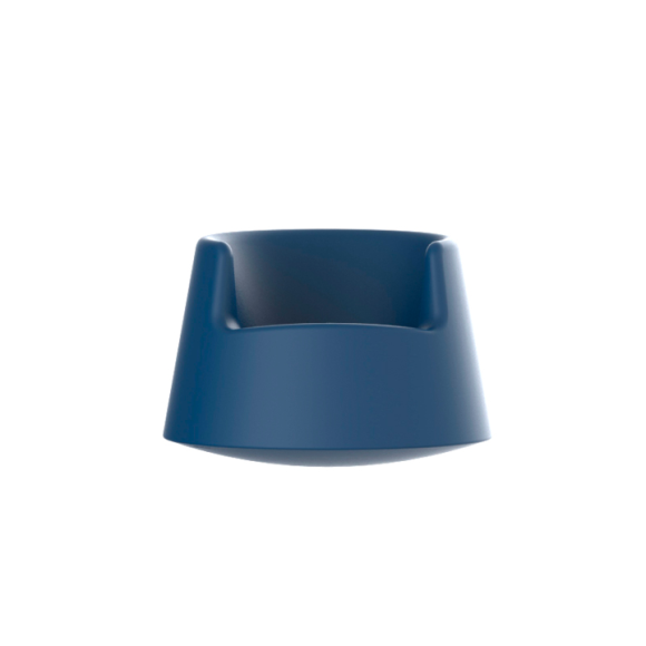 Fauteuil à bascule 111‑Roulette, design recyclable, couleur vive - Pacific Compagnie.