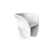 Fauteuil 111 - Biophilia - Design moderne en polyéthylène, plusieurs teintes - Pacific Compagnie.