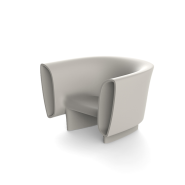 Fauteuil 111 - Bum Bum - Siège ergonomique en polyéthylène - Pacific Compagnie.