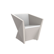 Fauteuil 111 - Faz - cadre léger, idéal extérieur - Pacific Compagnie.