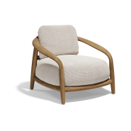 Fauteuil 111 - Fusta - Fauteuil teck massif, plusieurs coloris - Pacific Compagnie.