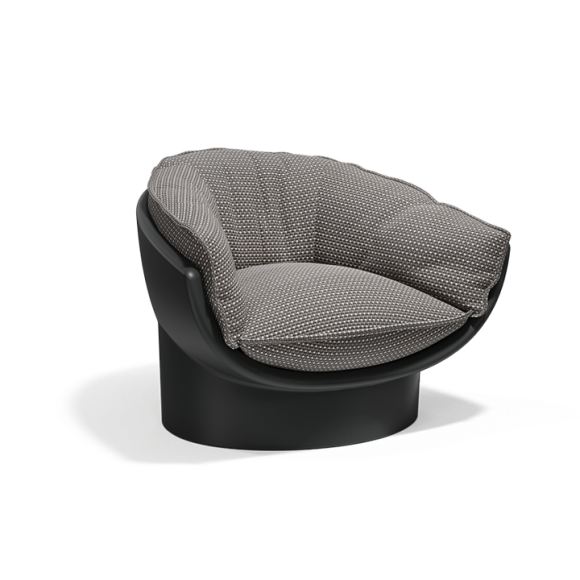 Fauteuil 111 - Luna - Design moderne, polyéthylène recyclable - Pacific Compagnie.