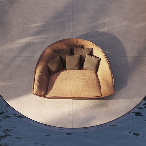Fauteuil 111 - Luna - Assise ergonomique, couleur vive - Pacific Compagnie.
