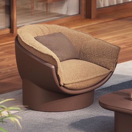 Fauteuil 111 - Luna - Contemporary chair, durable recyclable material - Pacific Compagnie.