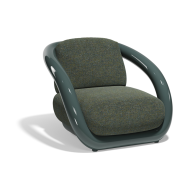 Fauteuil 111 - Mel - Sleek outdoor seat, durable polyethylene - Pacific Compagnie.