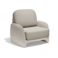 Fauteuil 111 - Pezzettina - contemporary design, easy‑clean surface finish - Pacific Compagnie.