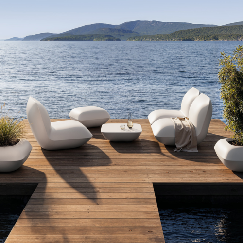 Fauteuil 111 - Pillow - confort lounge, matériau durable - Pacific Compagnie.
