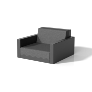 Fauteuil 111 - Pixel – design contemporain en polyéthylène – Pacific Compagnie.