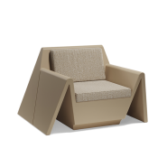 Fauteuil 111 - Rest - Mobilier lounge léger, résistant aux UV - Pacific Compagnie.
