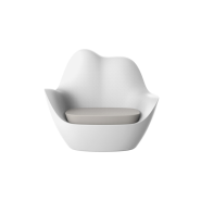 Fauteuil 111‑Sabinas - Style moderne, structure légère et durable - Pacific Compagnie.