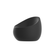 Fauteuil 111 - Stone - Siège moderne en polyéthylène recyclable - Pacific Compagnie.