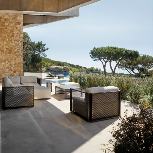 Fauteuil 111 - The Factory - Moderne aluminium, plusieurs coloris - Pacific Compagnie.