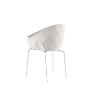 Fauteuil 111 - Vases - Assise ergonomique, couleur vive - Pacific Compagnie.