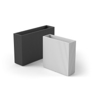Jardinière 111 - Gatsby - Slim Vondom poly‑ethylene pot, versatile sizes - Pacific Compagnie.