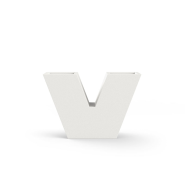 Jardinière 111 - Uve - compact designer planter, recyclable material - Pacific Compagnie.