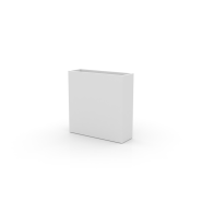 Jardinière 111 - Wall - Compact vertical wall planter, recyclable polyethylene - Pacific Compagnie.