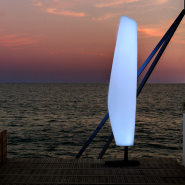 Lampe d'extérieur 111 - Blanca – éclairage patio coloré – Pacific Compagnie.