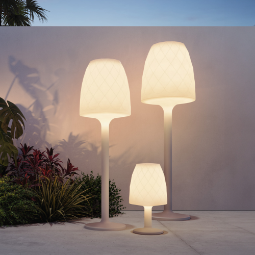 Lampe d'extérieur 111 - Vases – version compacte 38 cm – Pacific Compagnie.