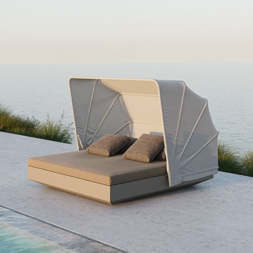 Méridienne Carrée 111 - Vela - Méridienne carrée moderne, couleur personnalisable - Pacific Compagnie.