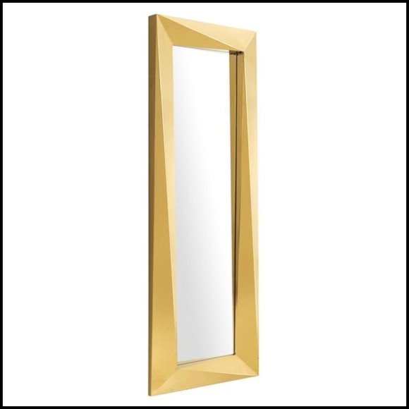 Miroir 24 - Rivoli L Gold Chic - Pacific Compagnie.