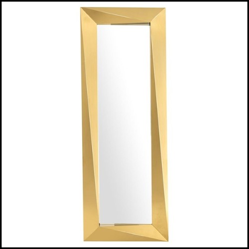 Miroir 24 - Rivoli L Gold - Miroir 24 Details - Pacific Compagnie.