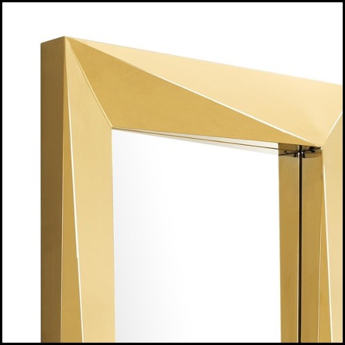 Miroir 24 - Rivoli L Gold Luxe - Pacific Compagnie.