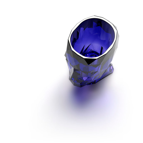 Pot 111 - Adan Nano Gloss - modern glossy pot, compact dimensions - Pacific Compagnie.