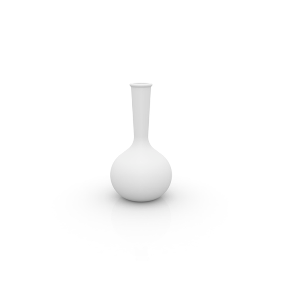 Pot 111 - Chemistubes Flask - Compact recyclable planter, vibrant colors for indoor - Pacific Compagnie.